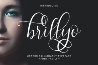Brillyo: A Modern Handwritten Calligraphy Font for Versatile Design Projects