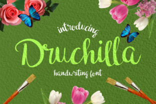 Druchilla: A Handwritten Font for Personal Projects