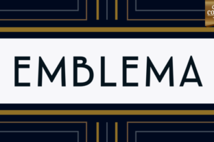 Emblema Family: A Timeless Art Deco Font for Modern Design Solutions
