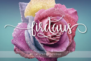 Firdaus: A Handmade Calligraphy Font Built for Real Design Work