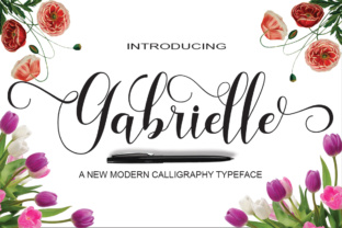 Gabrielle: Elevate Design with Handmade Fonts