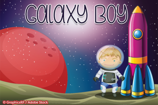 Galaxy Boy: A Fun Uni-Case Font for Design Projects