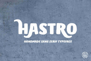 Hastro: A Bold Sans Serif with Expressive Swashes