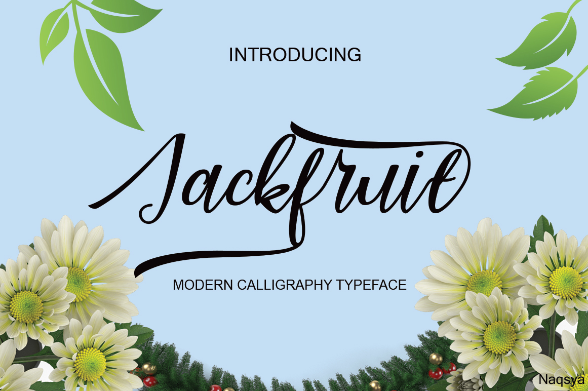 Jackfuit: A Handwritten Font with Character