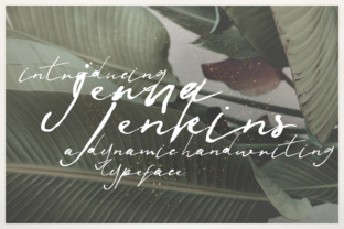 Jenna Jenkins: A Rustic Handwriting Font for Authentic Design Workflows
