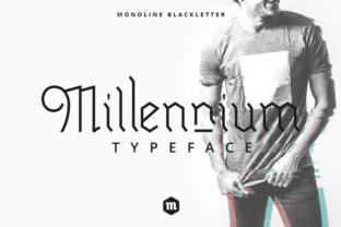 Millennium: The Gothic-Inspired Font That Bridges History and Modern Design