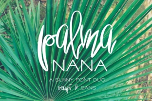 Palma Nana: A Font Duo Built for Versatile, Expressive Design Work