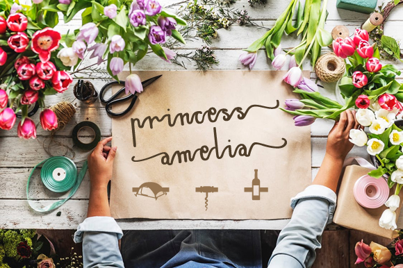 Princess Amelia: A Versatile Craft Font Set for Creatives
