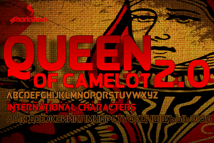 Queen of Camelot 2.0: A Revised Display Font for Branding and Publication Work