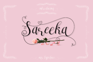 Sareeka: A Modern Calligraphy Font with Alternates and Swashes — An Evaluation for Designers