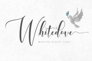 Whitedove Script: A Handwritten Font for Real Projects